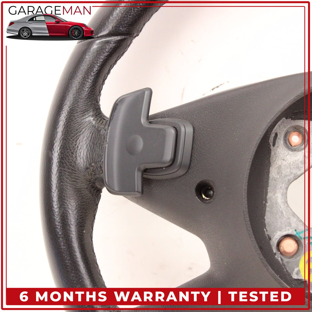2009-2013 Mercedes X164 GL450 ML550 Steering Wheel w/ Paddle Shifters Black OEM