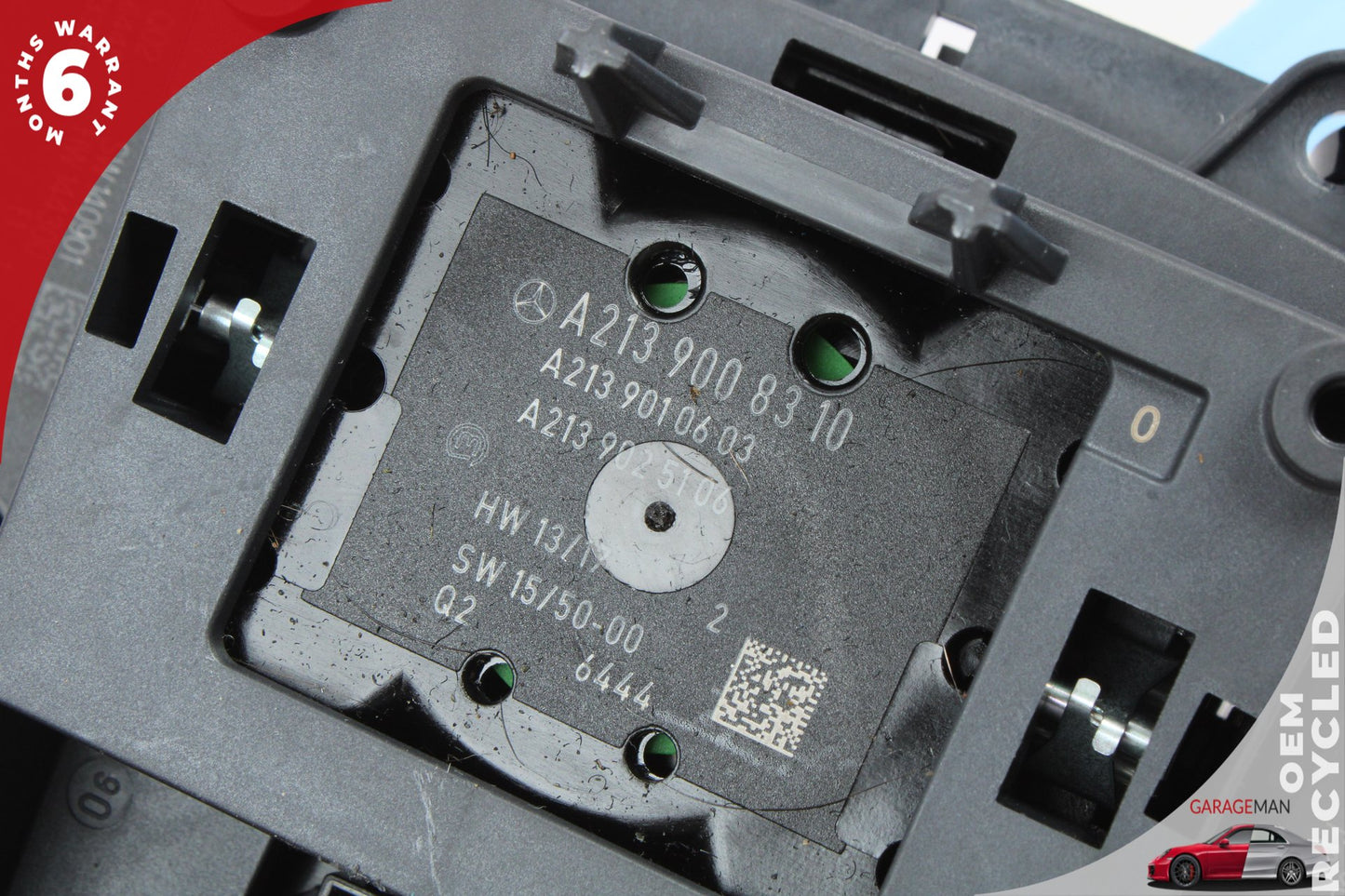 17-19 Mercedes-Benz E400 W213 Center Console Multi Function Switch Control 2139008310
