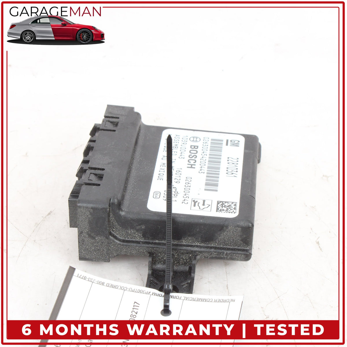 2016 Buick Cascada Convertible Parking Distance Control Module 22810361 OEM