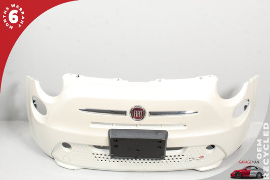 2012-2017 Fiat 500e Front Bumper Cover Assembly 68148768AB White OEM
