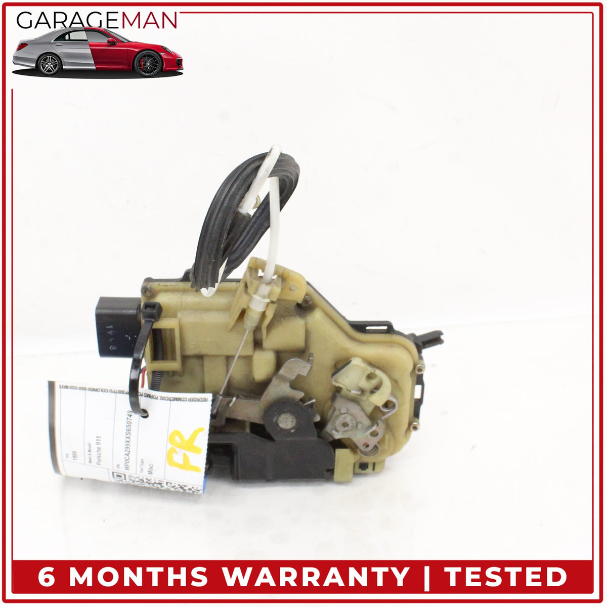 1997-2005 Porsche 911 996 Front Right Side Door Lock Actuator 3B1837016P OEM