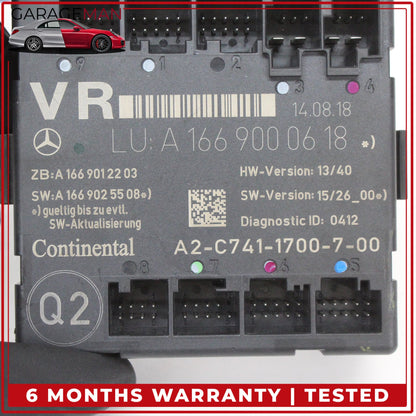 2012-2020 Mercedes-Benz CLA250 W117 Sedan Right Front Door Control Module 1669000618 OEM