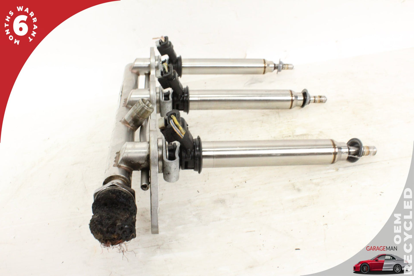 2012-2016 Mercedes W207 E350 Fuel Injection Rail Line w/ Injectors Left Side