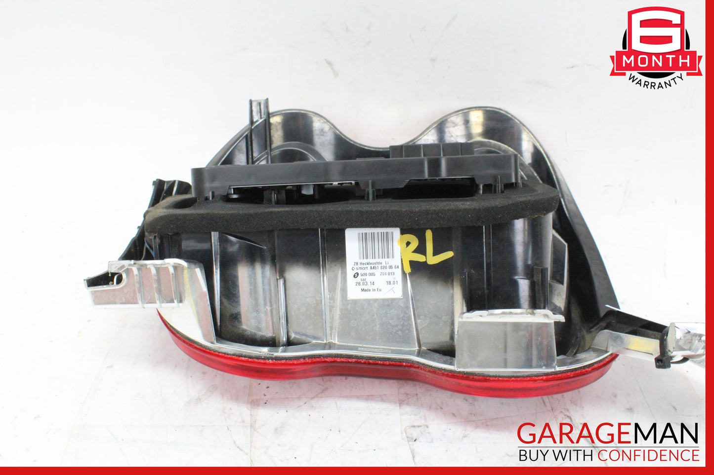 2008-2015 Smart Fortwo 451 Sedan Rear Left Side Tail Light Lamp 4518200564 OEM