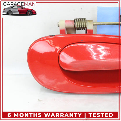 1997-2005 Porsche 911 996 Front Right Side Exterior Door Handle Red OEM