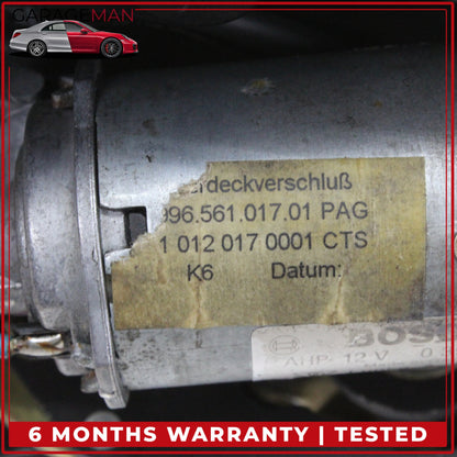 1999-2005 Porsche 911 996 Convertible Top Latch Motor w/ Cover 99656101701 OEM