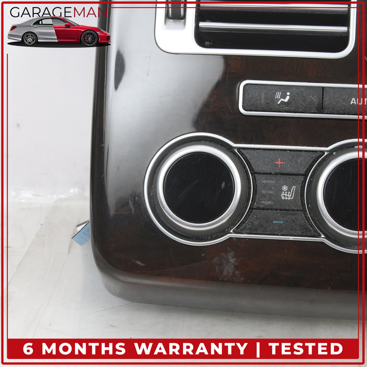 2013-2017 Range Rover L405 Rear Center Console Air Vent Trim w/ Switch OEM
