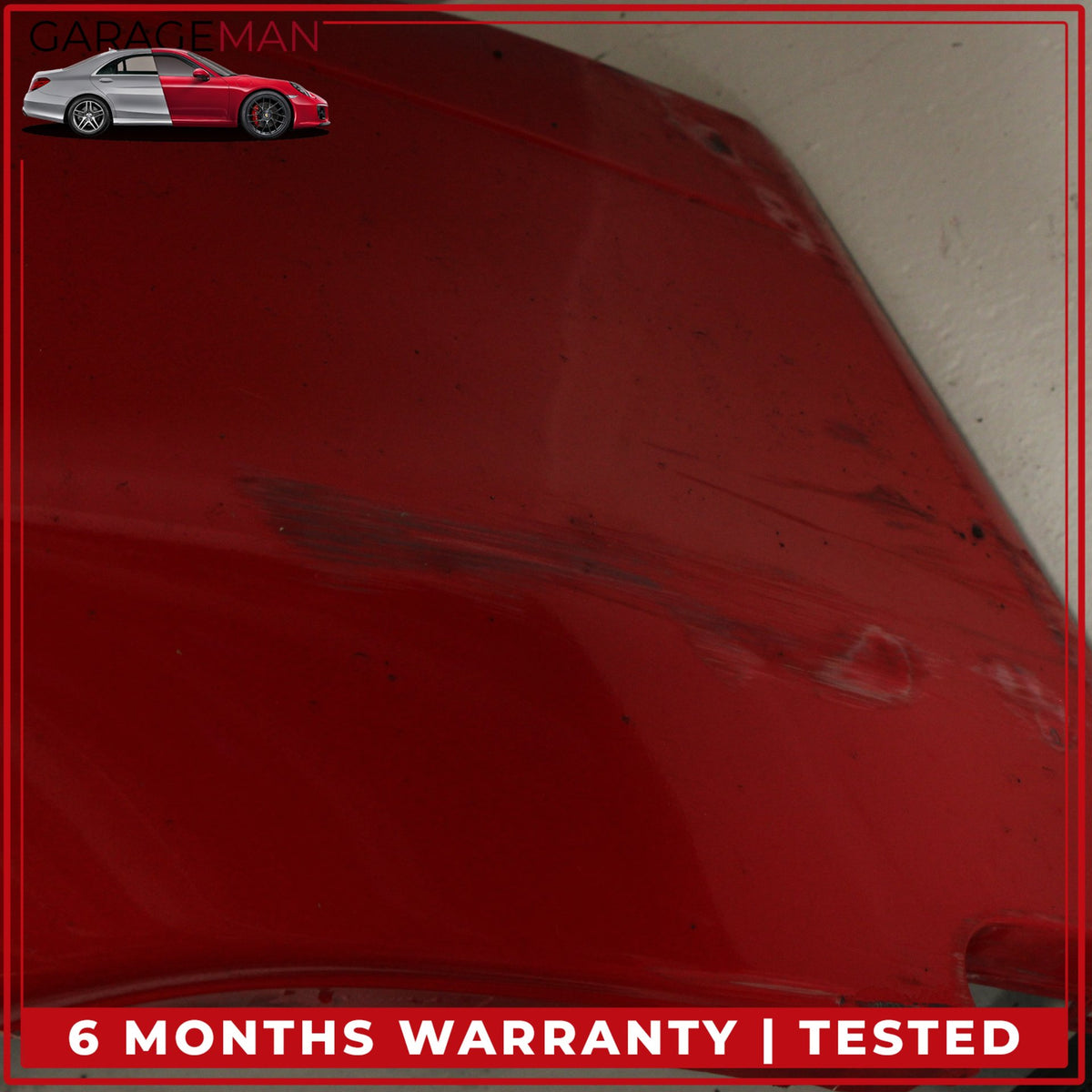 1999-2001 Porsche 911 996 Convertible Front Bumper Cover Red 99650511102 OEM