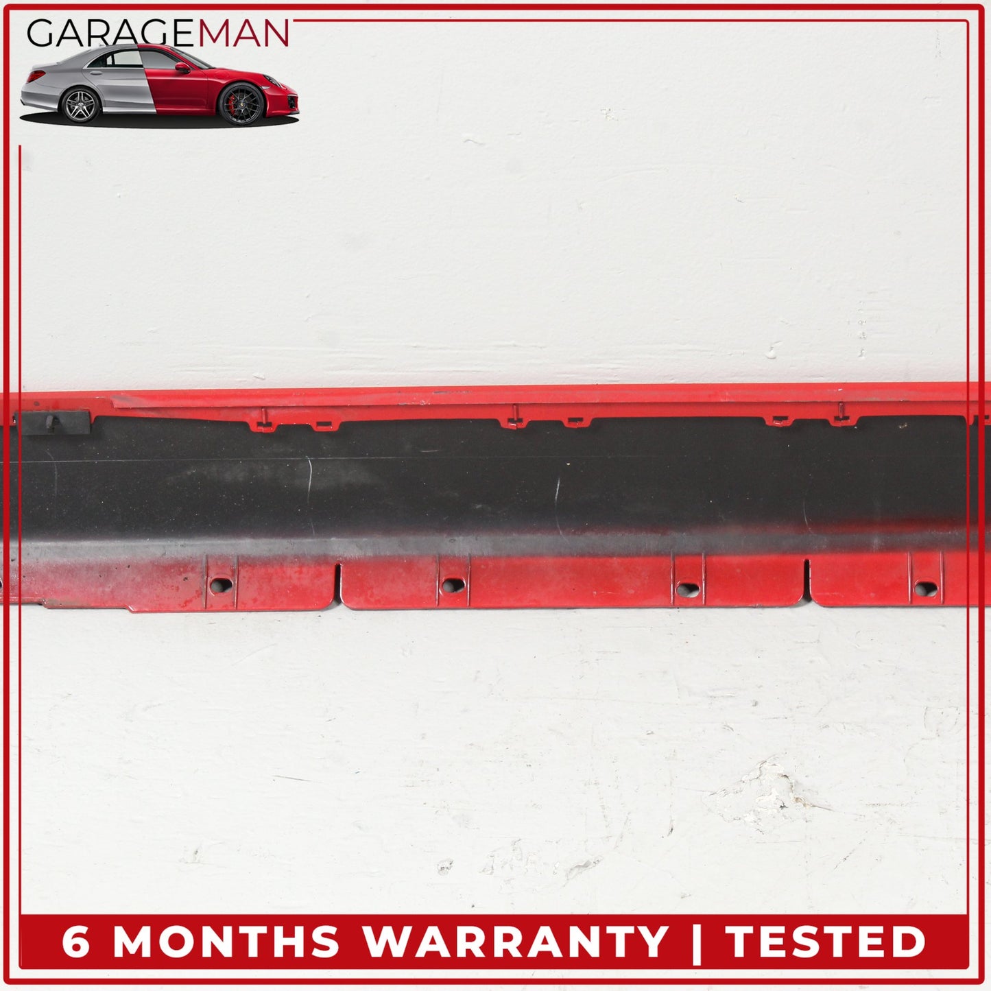 2002-2005 Ford Thunderbird Right Side Skirt Rocker Panel Red 1W637610154A OEM