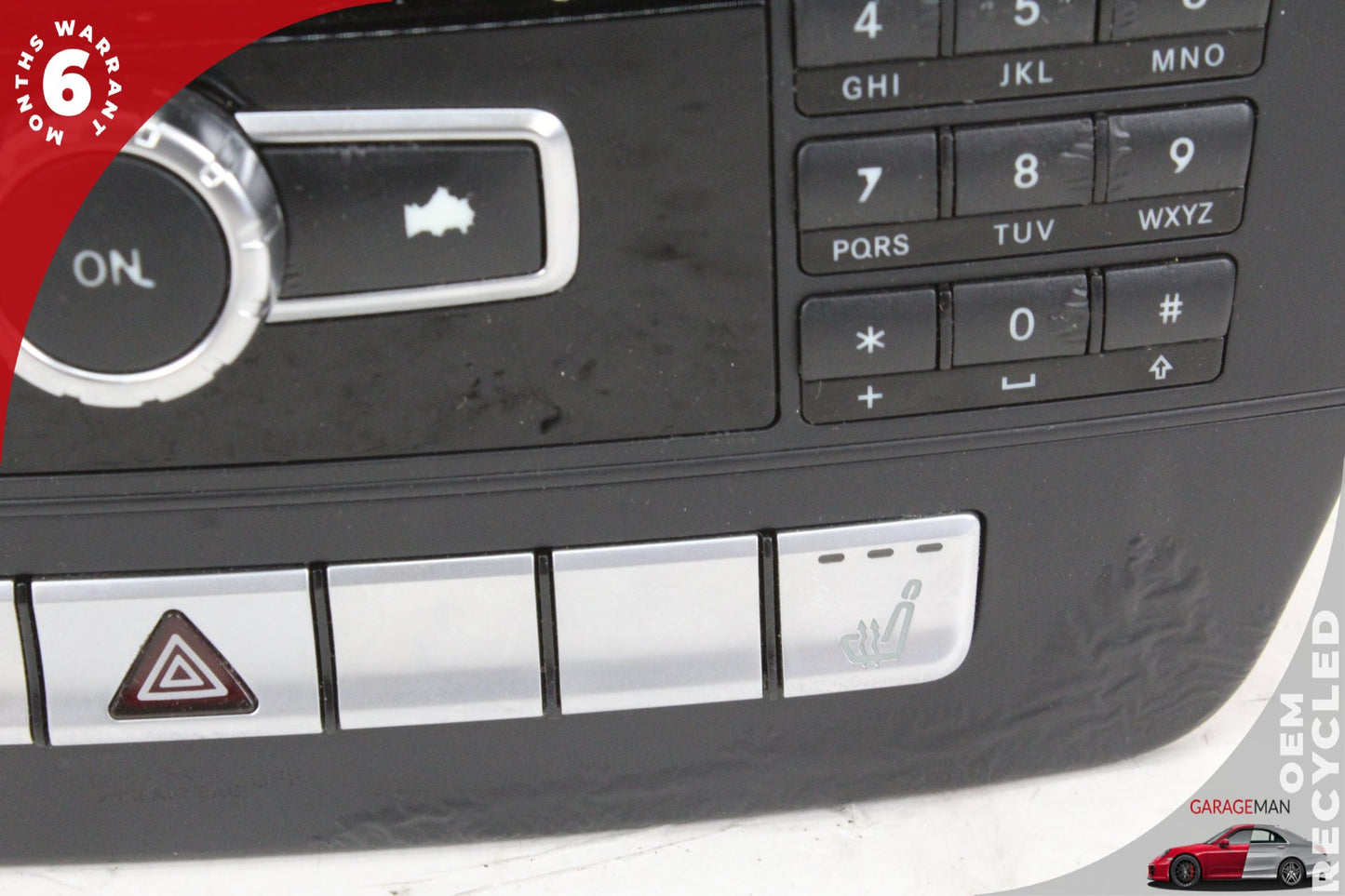 2012-2015 Mercedes-Benz C250 W204 Navigation Head Unit CD Audio 2049009610