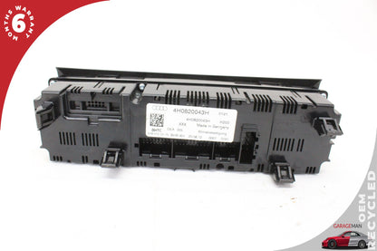 2011-2018 Audi A8 S8 Front AC Temperature Climate Control Panel 4H0820043H OEM