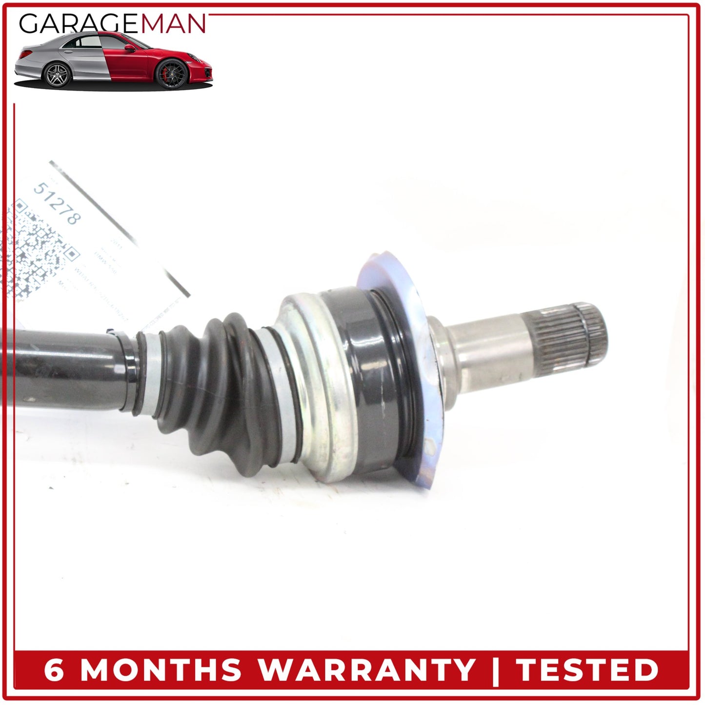 2011-2016 BMW 550i 535i 528i Rear Right Side CV Axle Drive Shaft 7581016 OEM