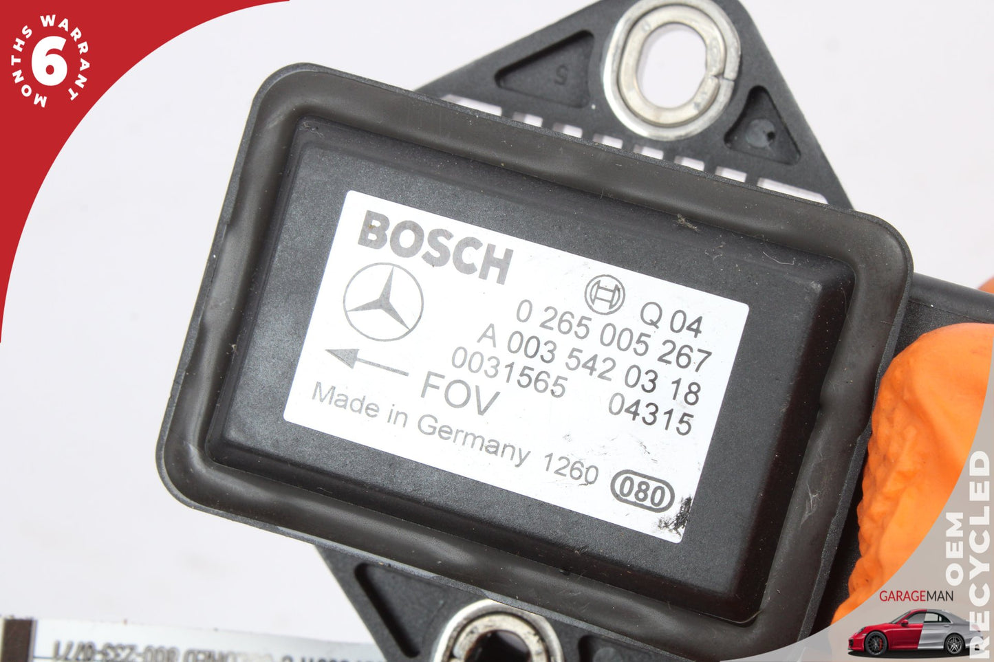 2003-2012 Mercedes W219 CLS550 Yaw Turn Rate Acceleration Sensor 0035420318 OEM