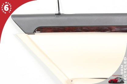 2010-2013 Mercedes W221 S550 S400 Rear Left Driver Side Door Trim Panel OEM