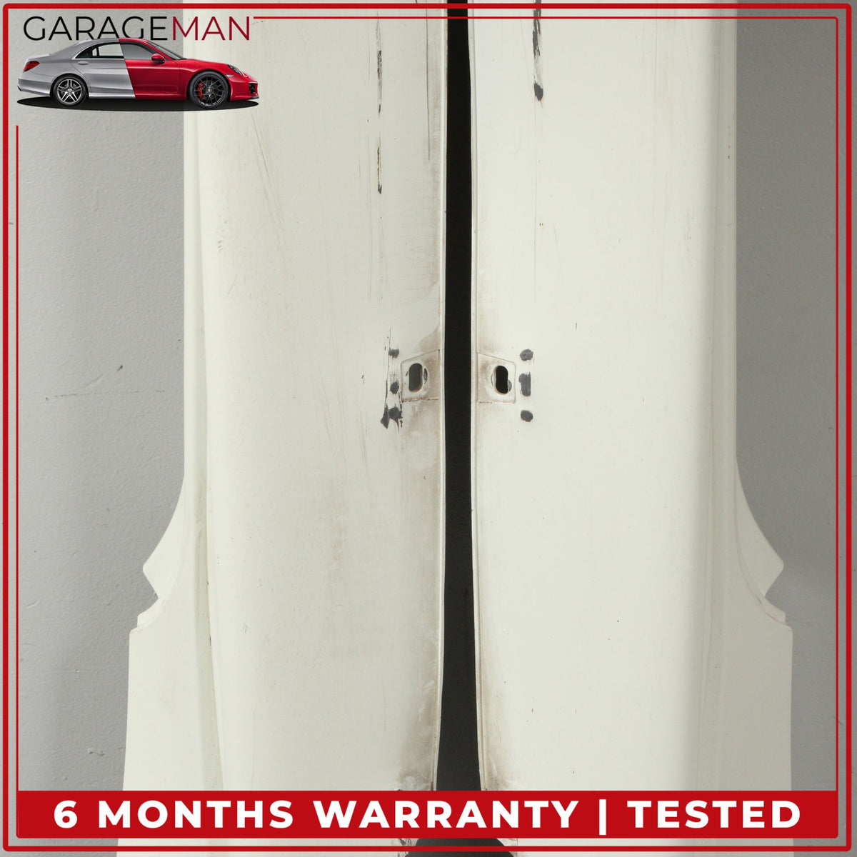 2008-2018 Maserati GranTurismo Left and Right Side Skirt Rocker Panel White OEM