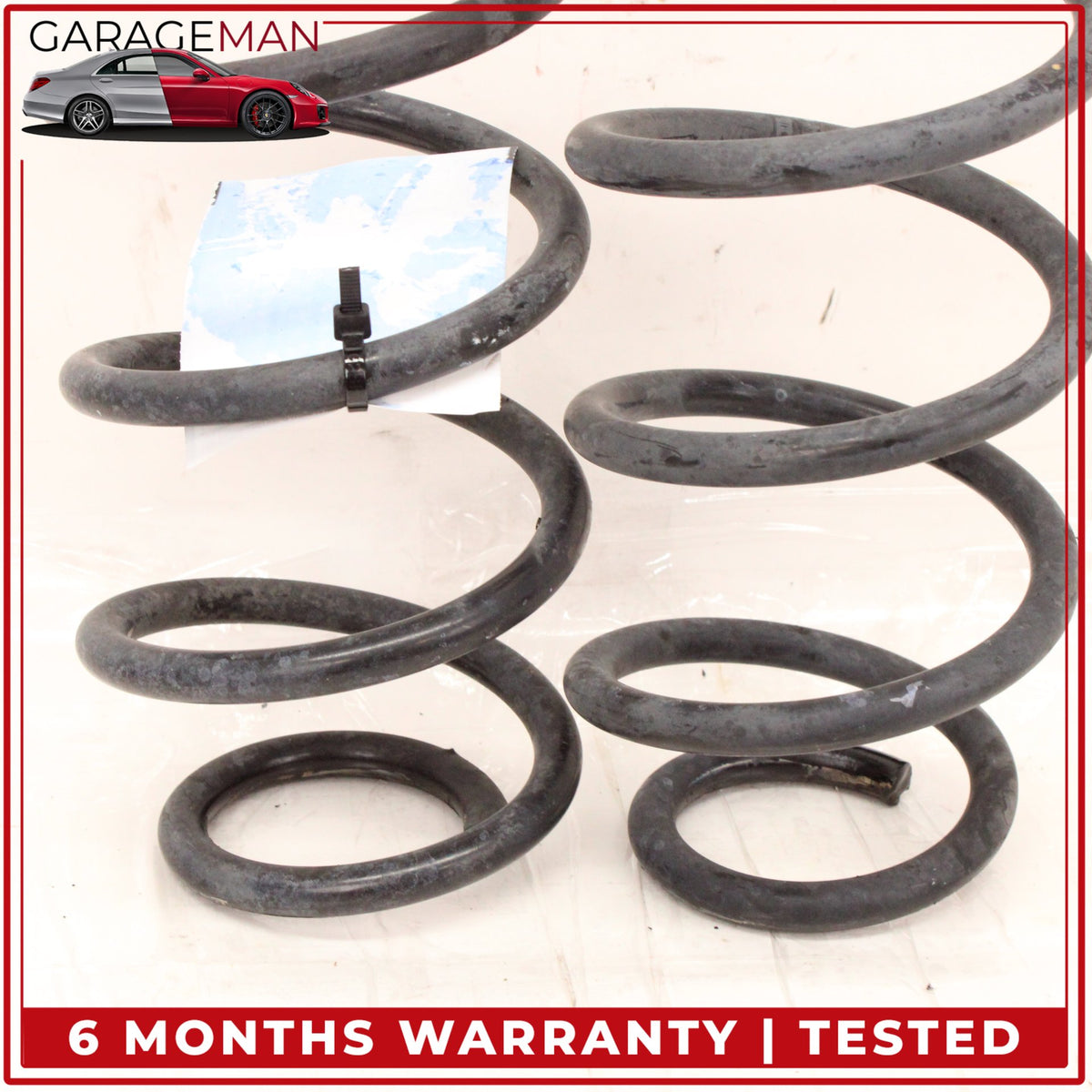 2015-2020 Mercedes X156 GLA250 Rear Left and Right Side Coil Spring Set OEM