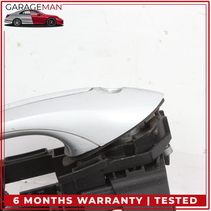 2009-2019 BMW 740i F01 Front Left Side Exterior Door Handle Silver Metallic OEM
