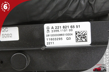 07-14 Mercedes-Benz S550 W221 Dash Control Switch Panel 2218216551 OEM