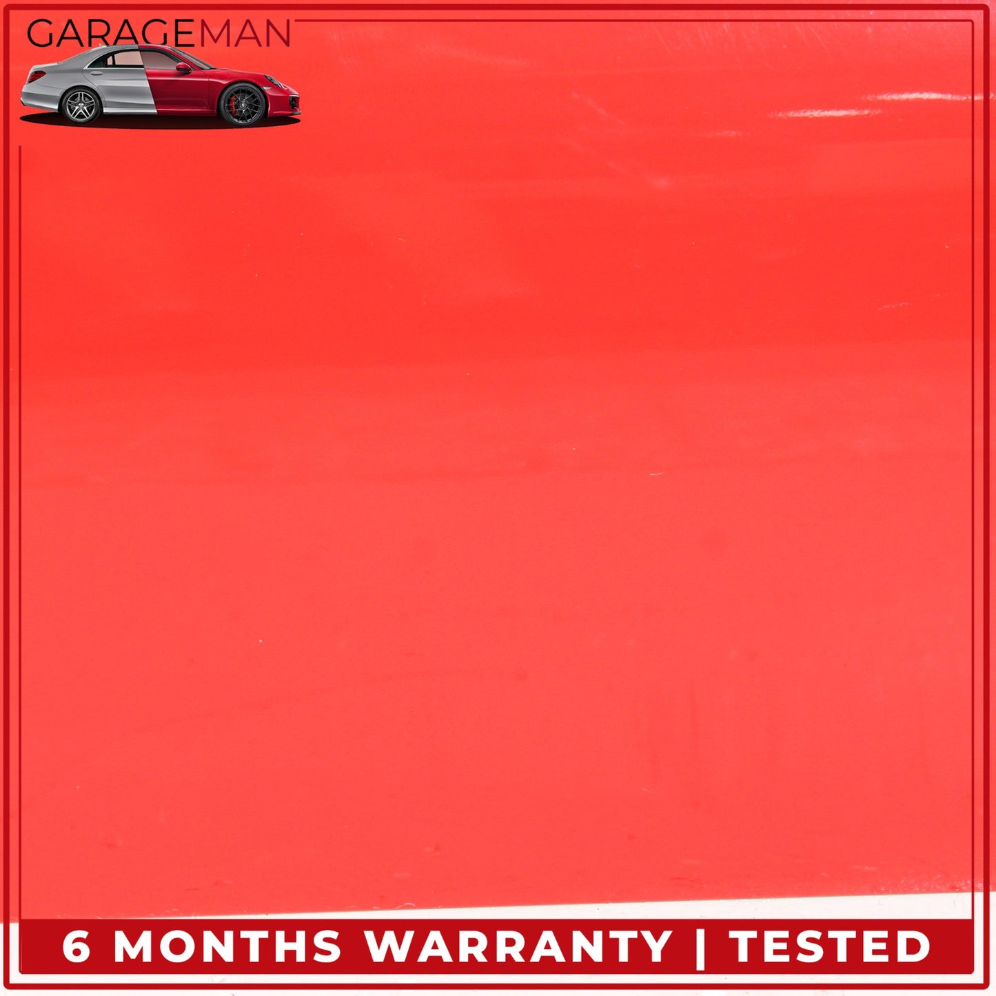 1997-2005 Porsche 911 996 Front Left Driver Side Door Shell Red 99653101104 OEM