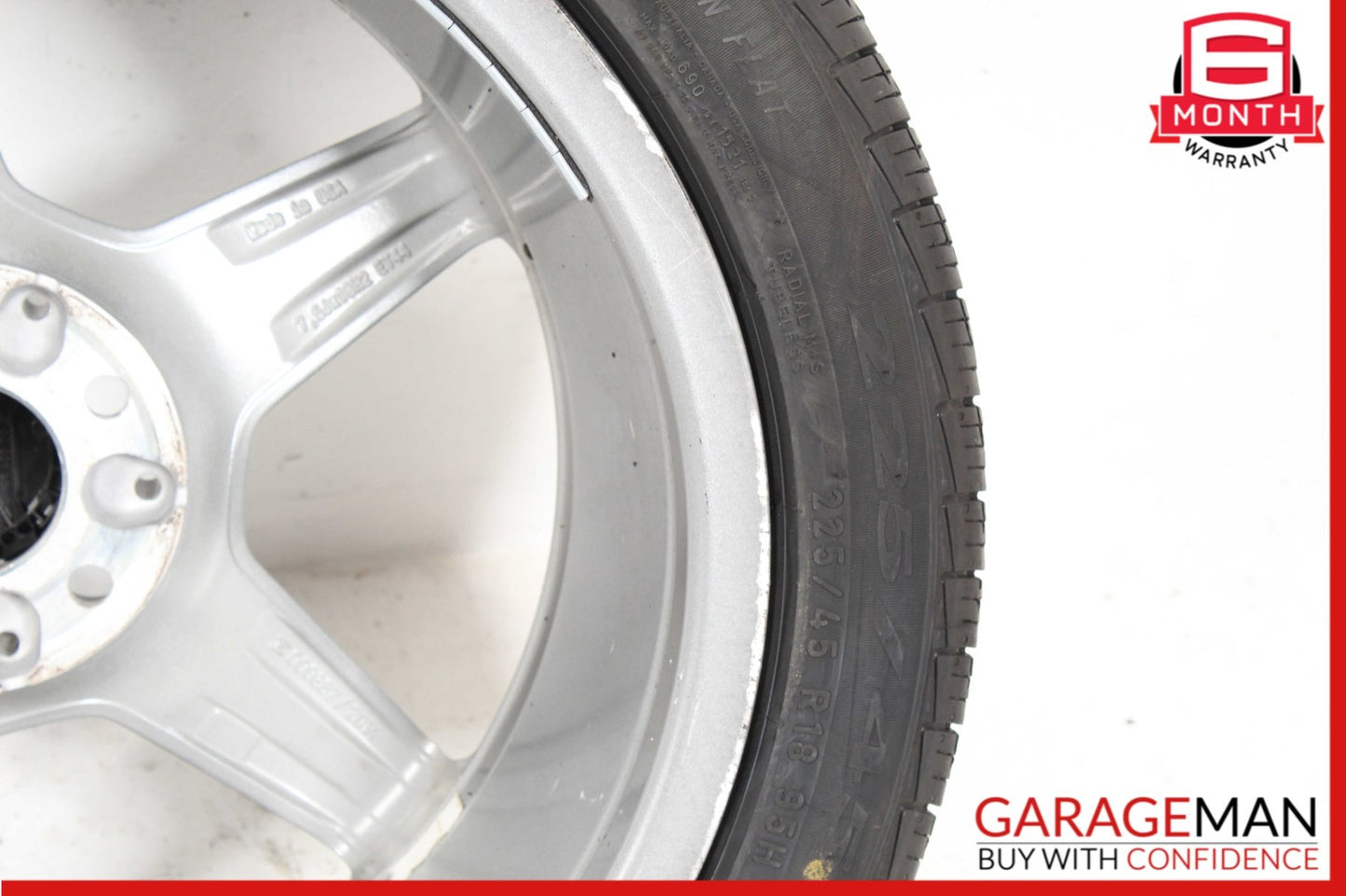 2015-2018 Mercedes W205 C300 C400 Wheel Tire Rim 7.5Jx18H2 ET44 2054011100 OEM