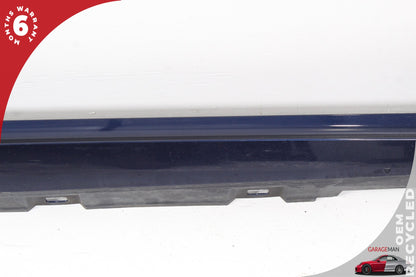 2020-2024 Audi S5 A5 Convertible Right Side Rocker Panel Skirt Blue OEM