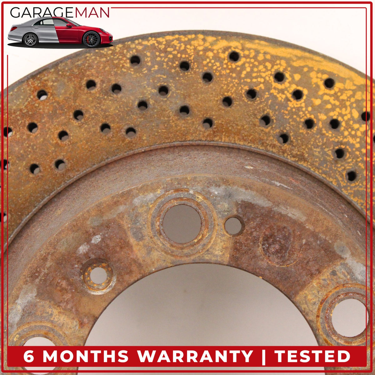 1999-2012 Porsche 911 Carrera 996 Rear Left and Right Side Brake Rotor Disc OEM
