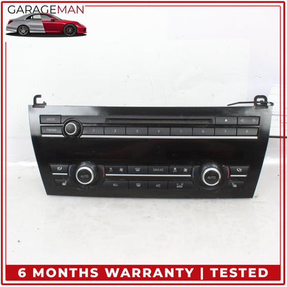 2009-2015 BMW 740i F01 Front Audio Radio AC A/C Climate Control Switch Panel OEM