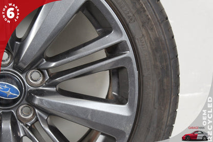 2015-2021 Subaru WRX Front or Rear Wheel Rim w/ Tire 17X8J ET55 28111VA020 OEM
