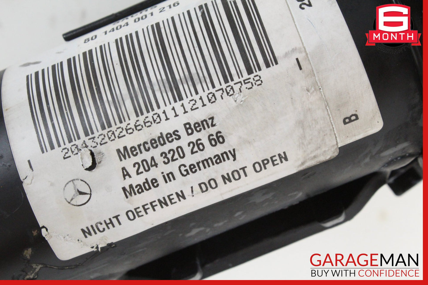 2008-2017 Mercedes W204 C250 CDI Front Left and Right Shock Strut 2043202666 OEM