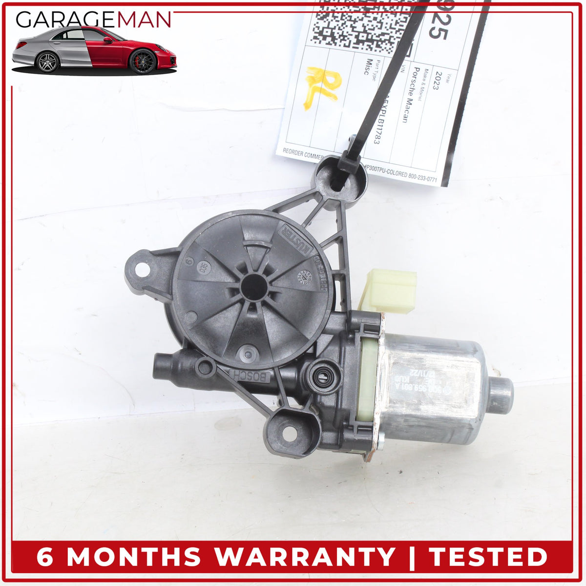 2015-2024 Porsche Macan 95B Rear Left Side Window Regulator Motor 5Q0959801A OEM