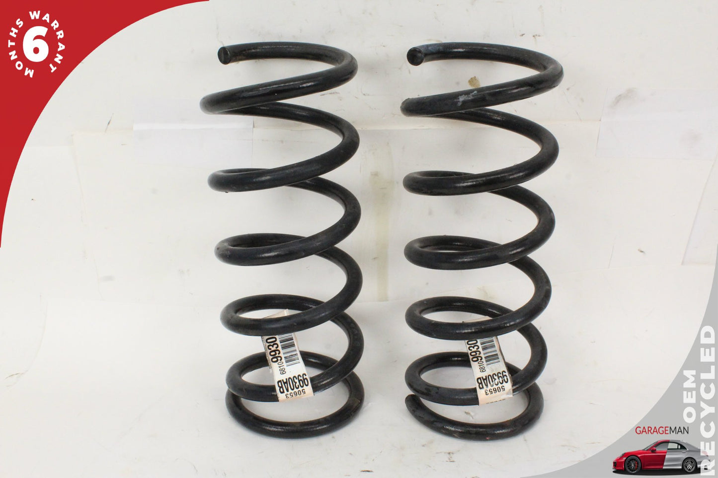 2012-2019 Fiat 500e Rear Left and Right Suspension Coil Spring 68109930AB OEM