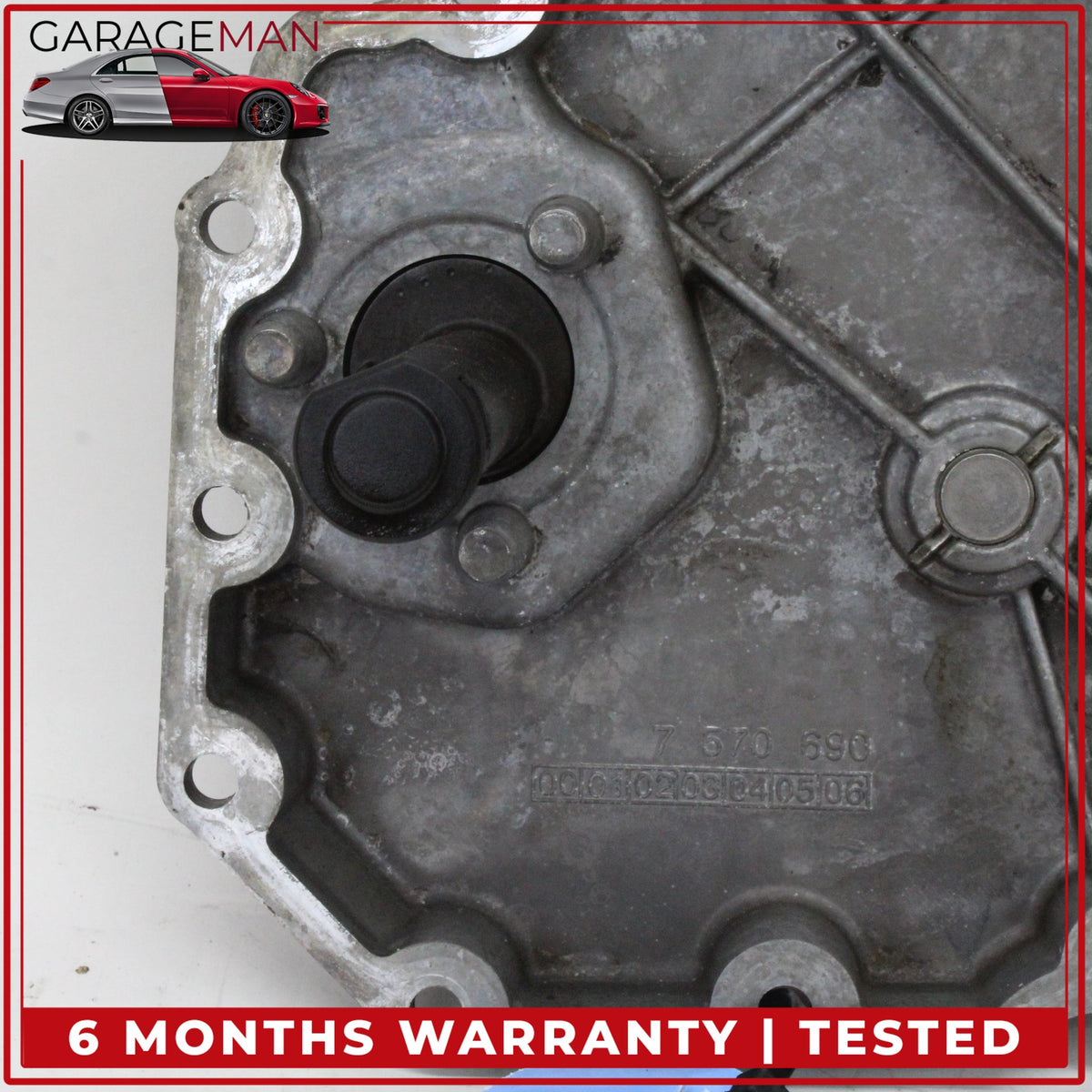 2009-2019 BMW 550i 650i 750i 4.4 Engine Motor Lower Oil Pan 7570690 OEM