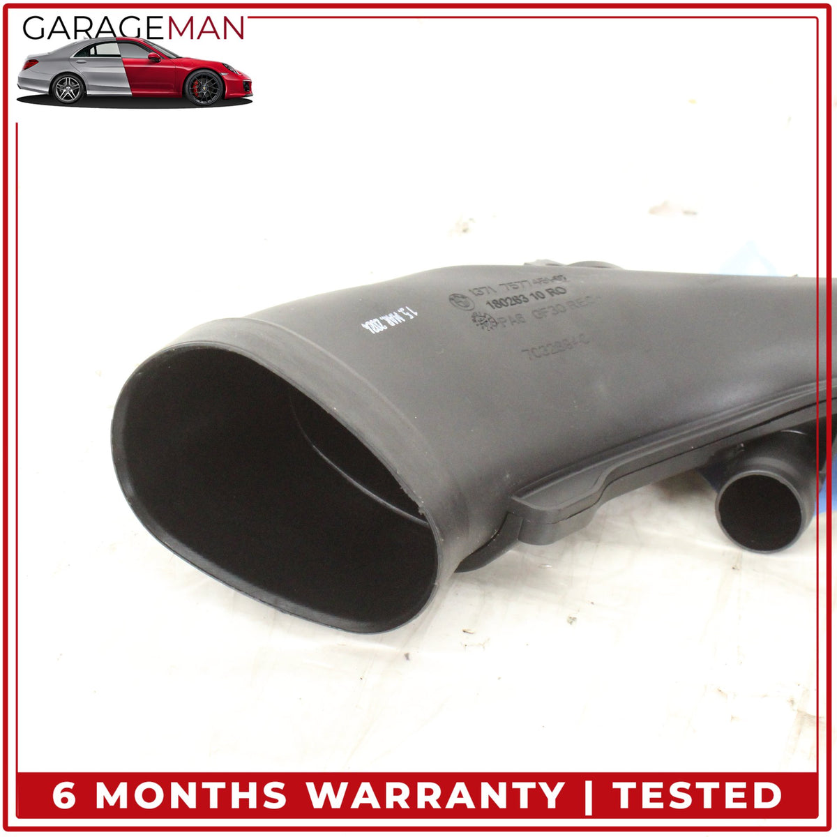 2013-2019 BMW 650i F06 Sedan Right Air Intake Duct Pipe 7577451 OEM