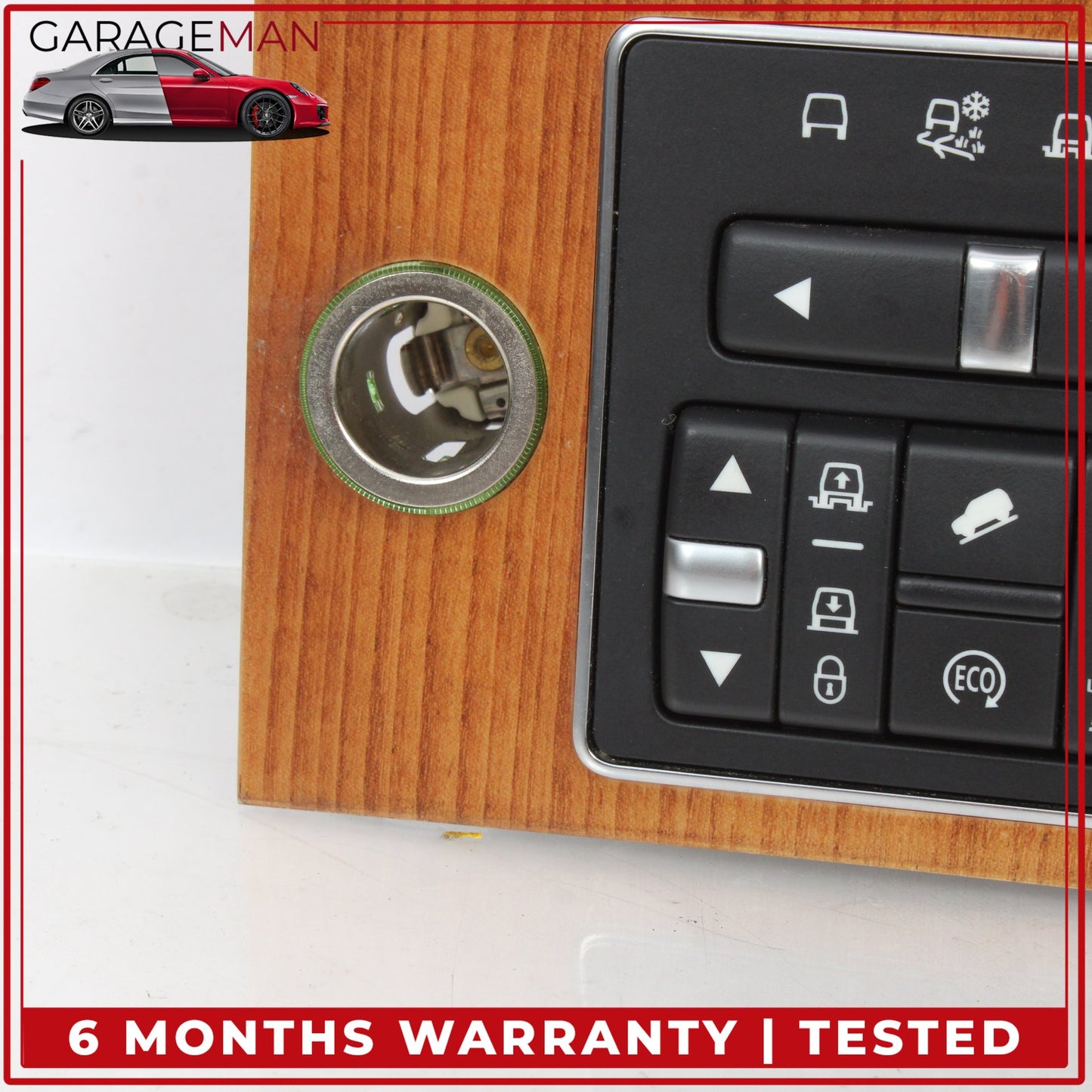 2014-2016 Land Rover LR4 Suspension Terrain Control Switch Panel w/ Trim OEM