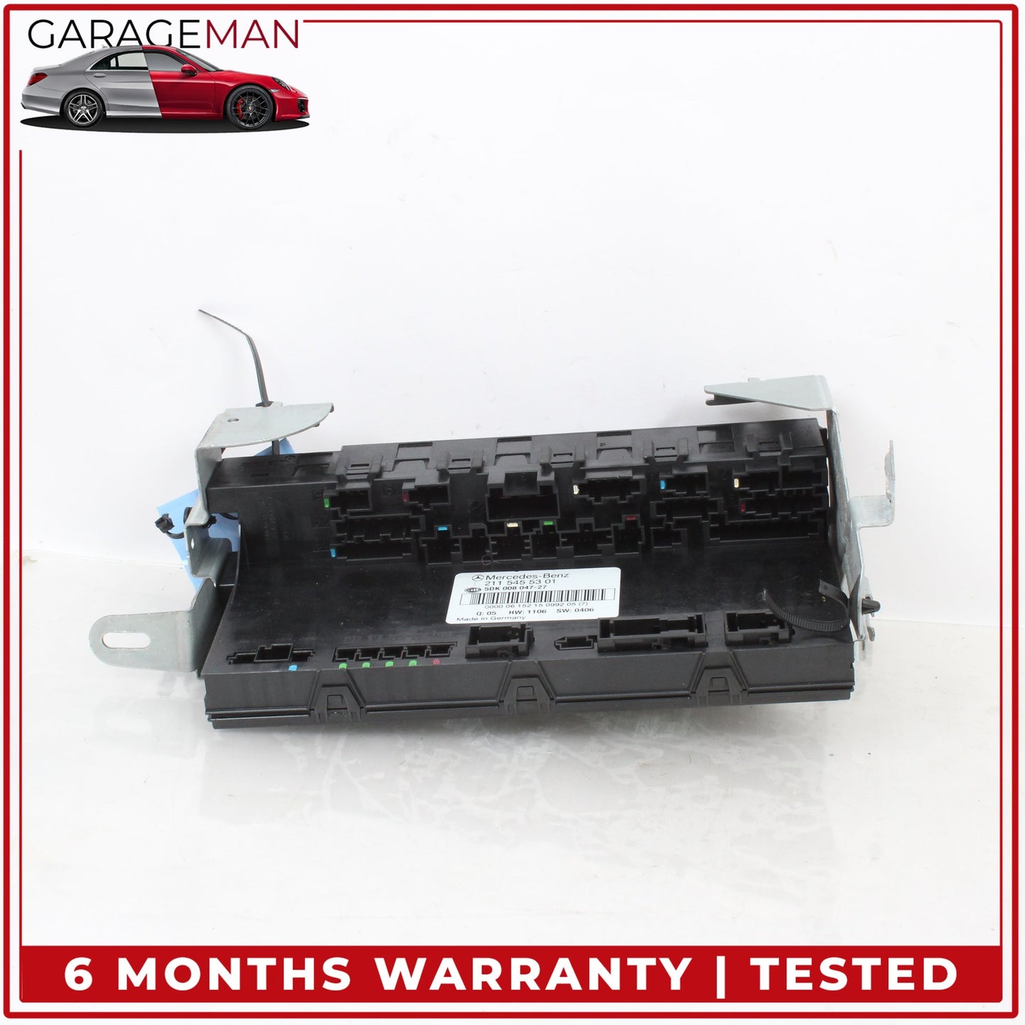 2003-2011 Mercedes W211 E350 Rear Relay Junction Fuse Box Module 2115455301 OEM