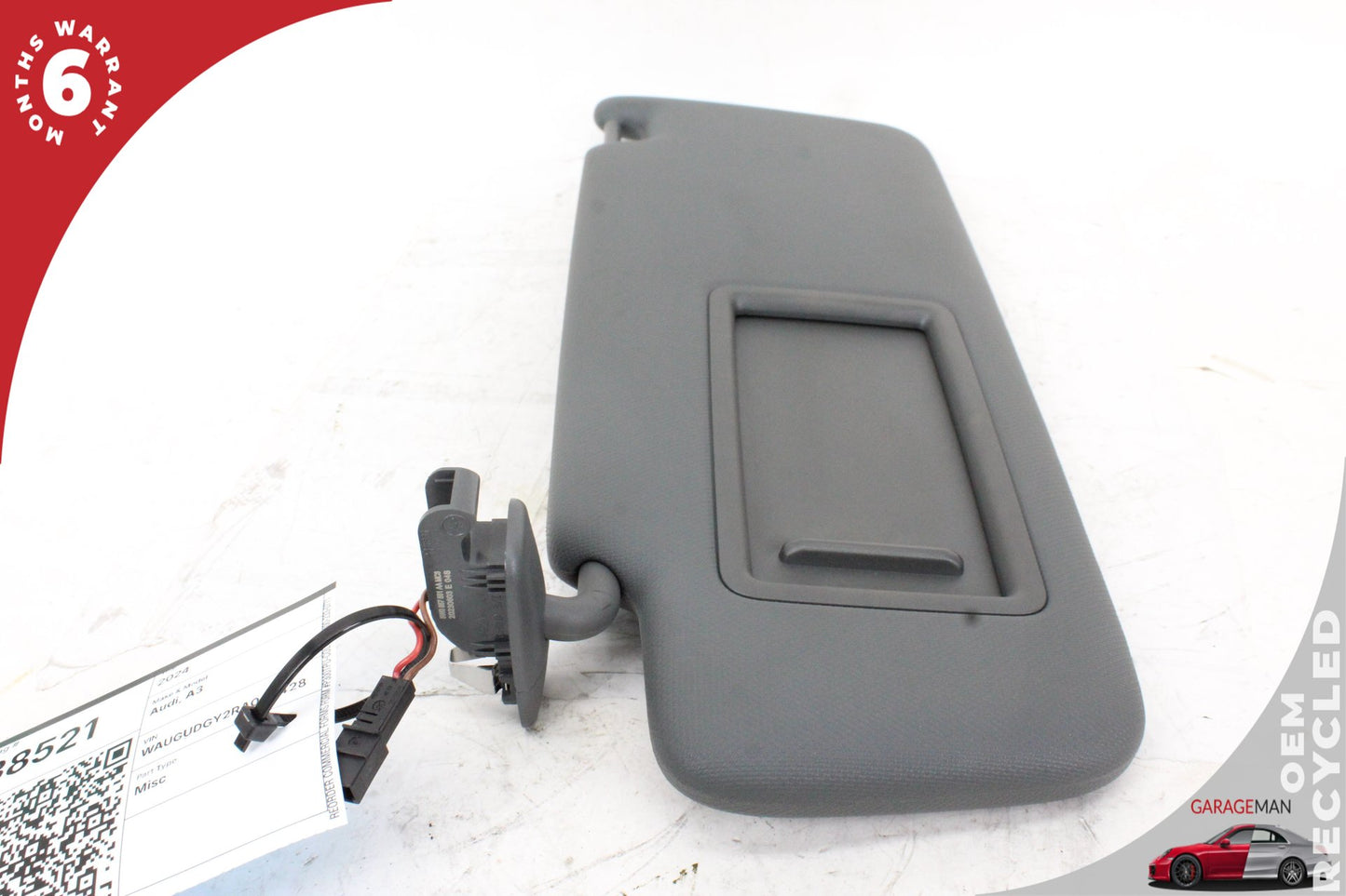 2017-2024 Audi A3 A4 S5 RS5 Front Left Side Sun Visor Sunvisor 8W0857551 OEM
