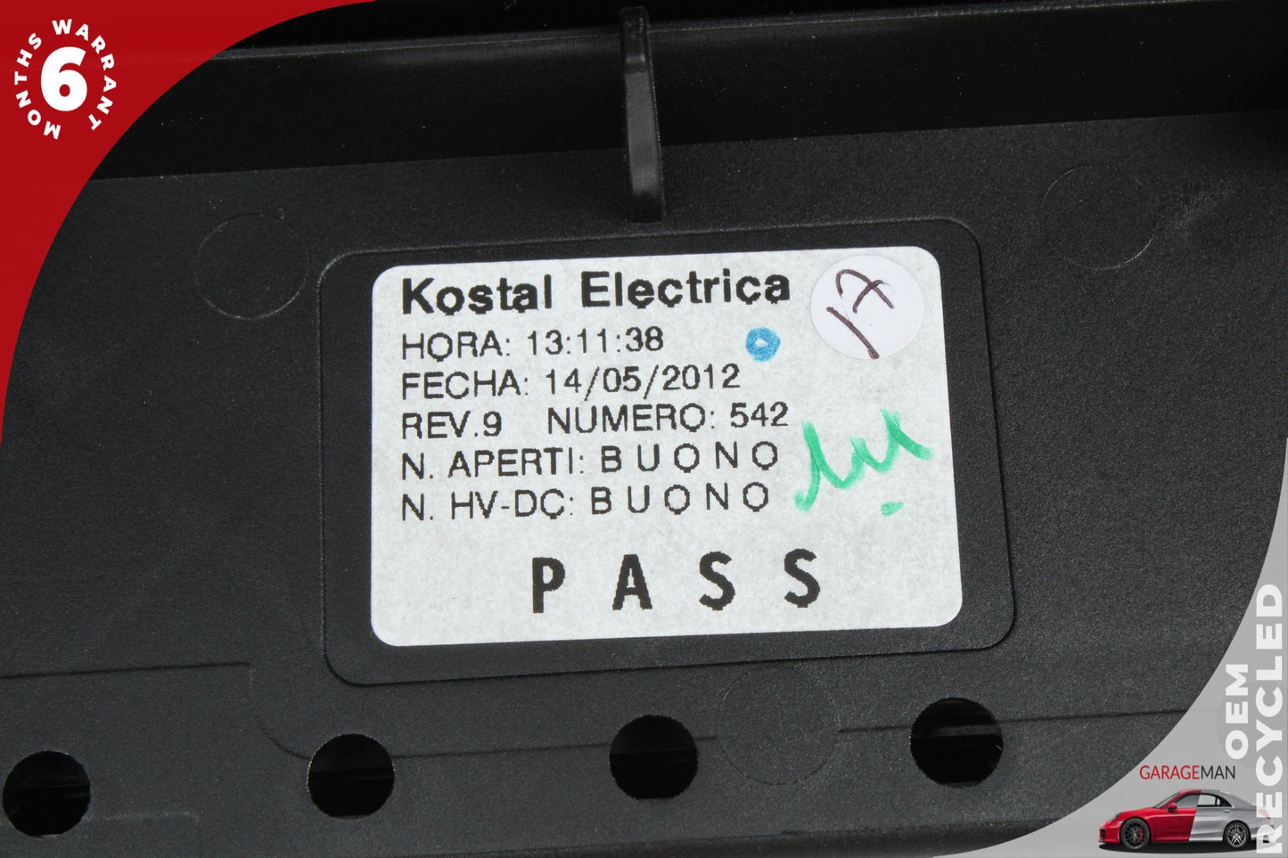 11-14 Mercedes-Benz S550 W221 Front Fuse Box Module 2219067200 Genuin4M