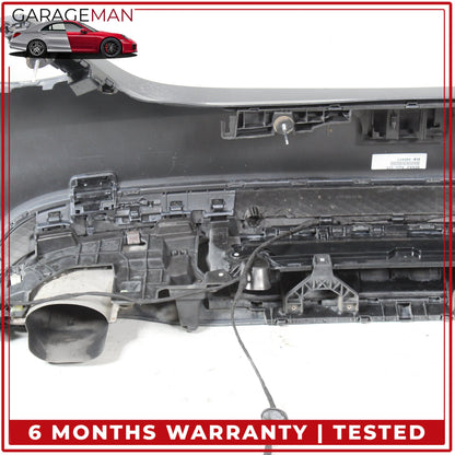 2015-2018 Mercedes W205 C300 Sedan Sport Rear Bumper Cover Assembly Gray OEM