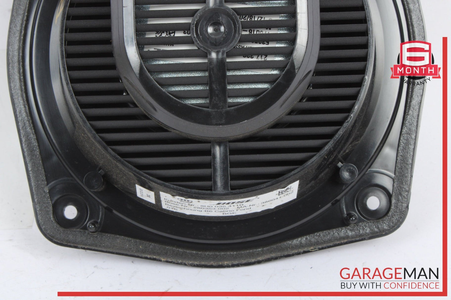 2008-2015 Audi TT 8J Rear Left and Right Side Speaker Set of 2 Pc 8H0035411 OEM