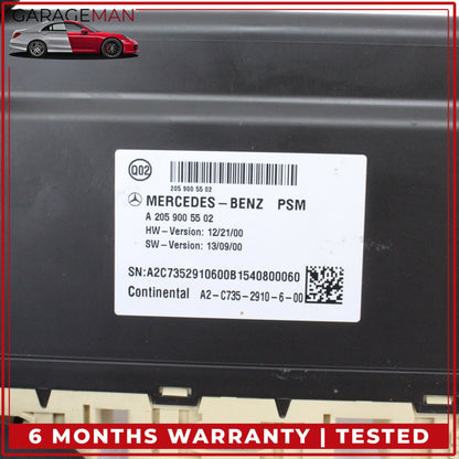 2015-2019 Mercedes-Benz C300 w205 Sedan Front Right Seat Control Module 2059005502 OEM