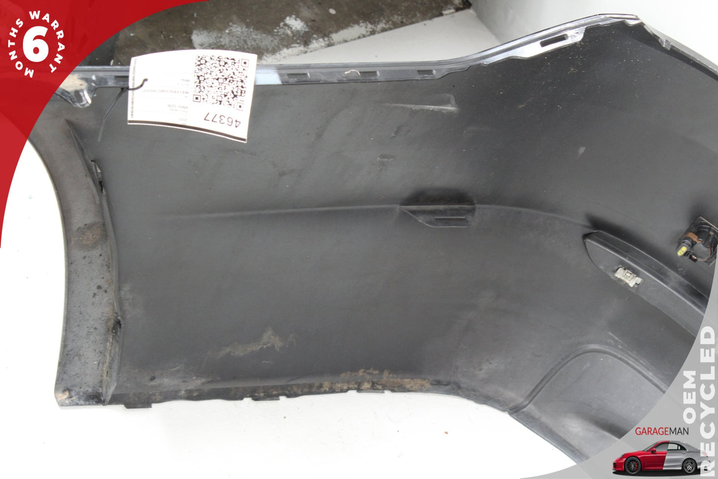 2011-2016 BMW 528i F10 Rear Bumper Cover Assembly 7184781 Black