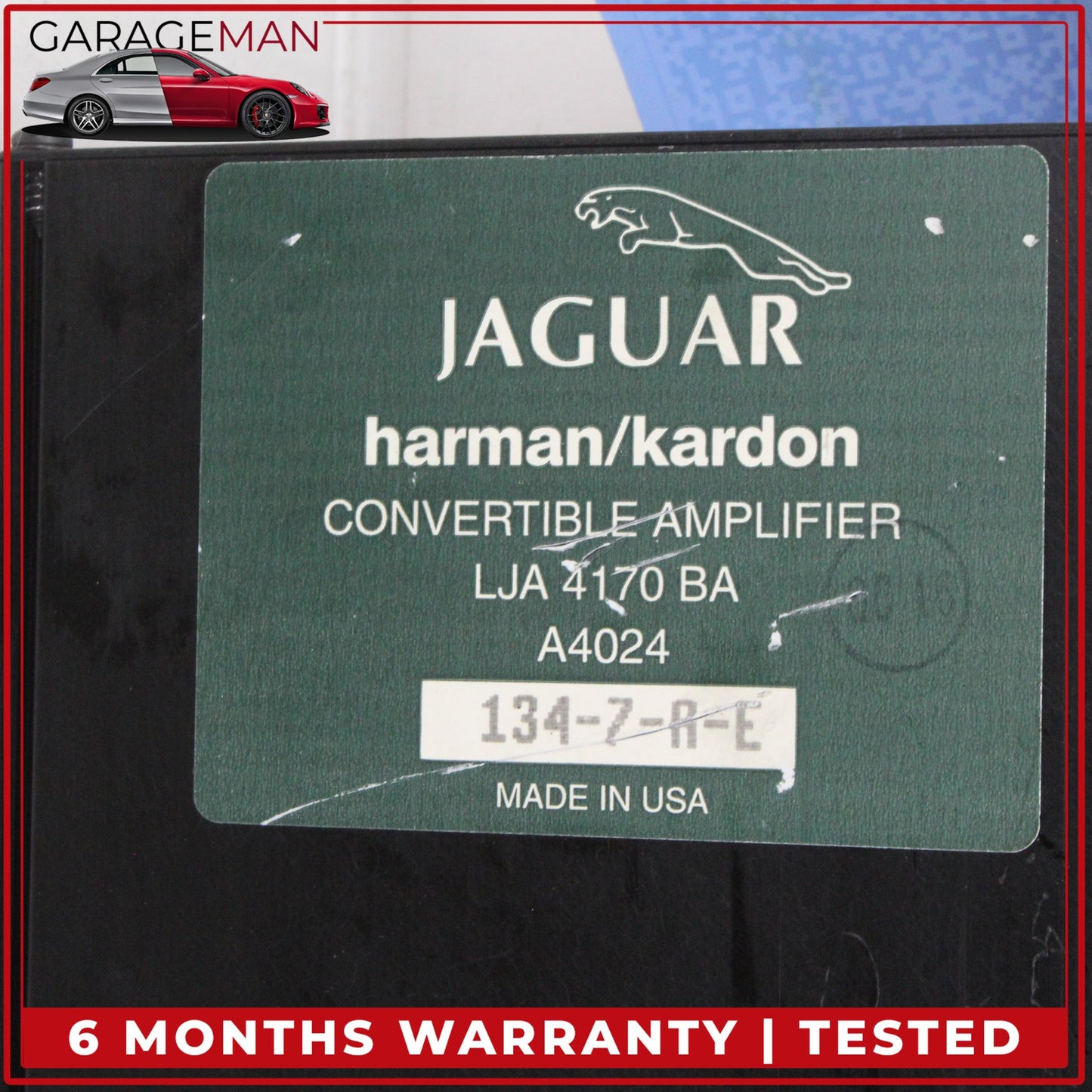 1997-2006 Jaguar XK8 Audio Radio Sound Amplifier AMP Harman Kardon LJA4170BA OEM