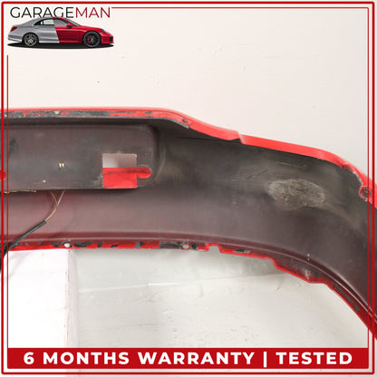 1999-2001 Porsche 911 996 Rear Bumper Cover Red 99650541108 OEM