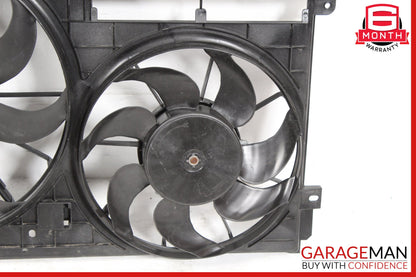 2008-2015 Audi TT 8J Engine Cooling Dual Fan Motor Shroud 1K0121223 OEM
