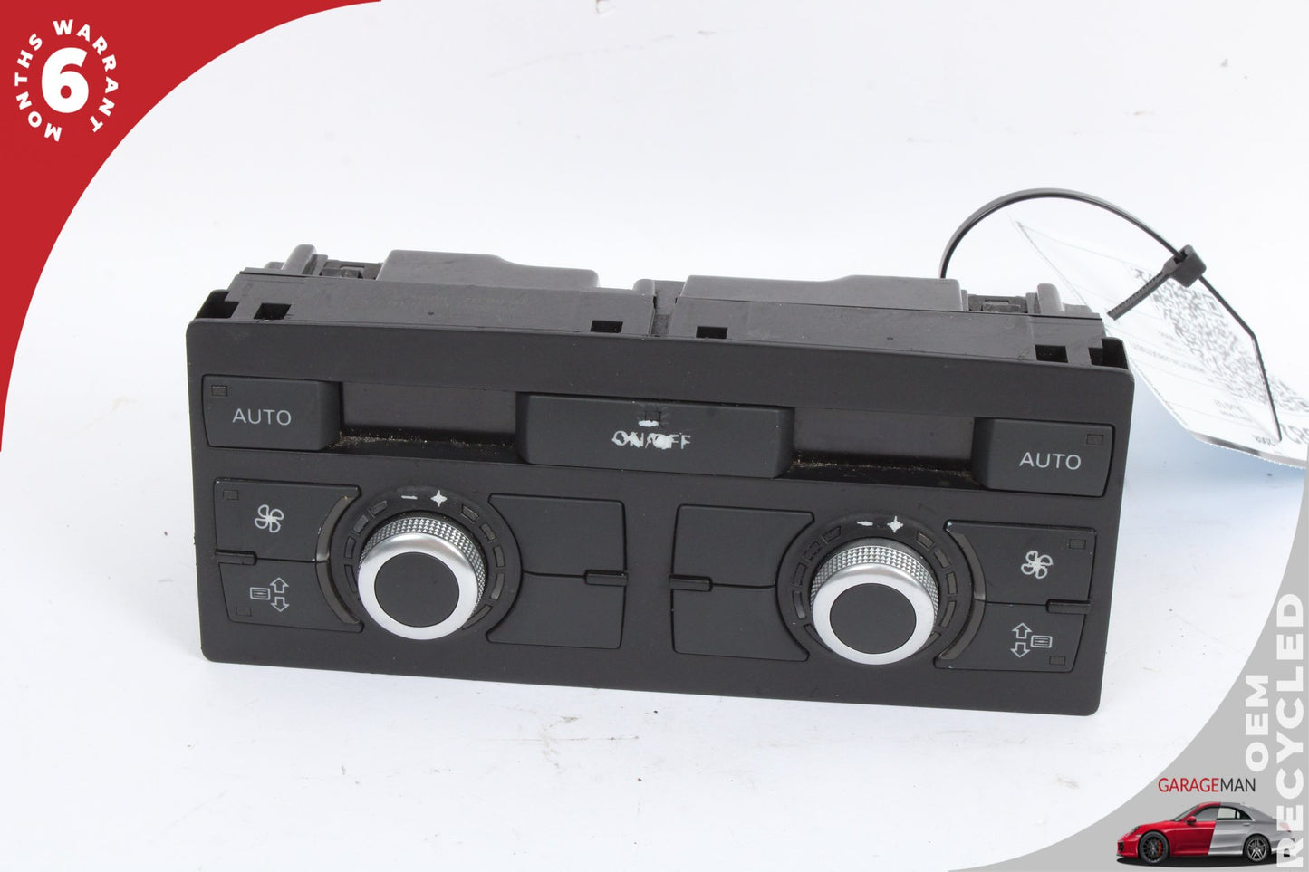 2007-2009 Audi Q7 Rear AC Climate Control Switch Panel 4L0919158D OEM