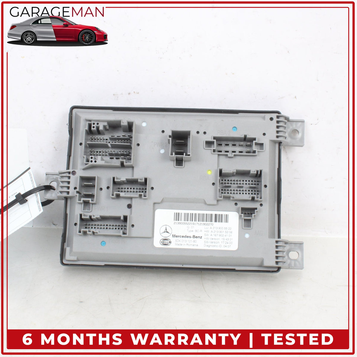 2017-2023 Mercedes W213 E300 Rear SAM Signal Acquisition Module 2139005522 OEM
