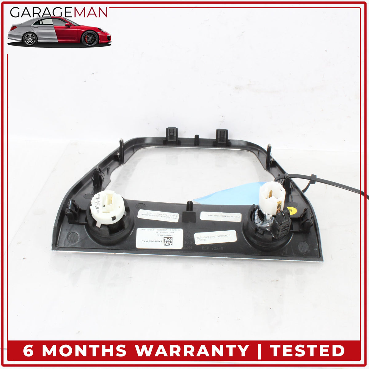 2014-2020 Jaguar F-Type X152 Engine Start Stop Switch w/ Trim Cover Panel OEM
