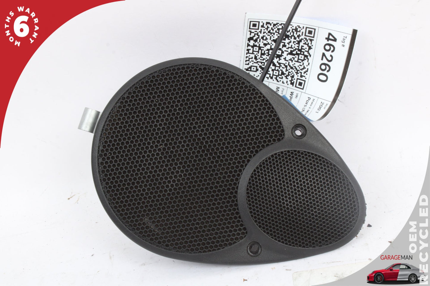 1999-2005 Porsche 911 996 Coupe Left Dash Speaker Black 99664503301 OEM