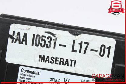 2017-2024 Maserati Ghibli Keyless Entry Module 670105418 Genuine