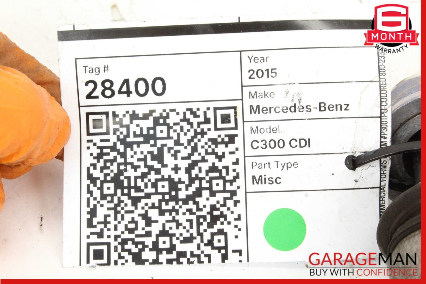 2015-2020 Mercedes-Benz C300 Front Left Lower Control Arm 20500